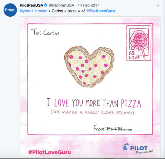 Pilot Valentine's Day Marketing Campaign