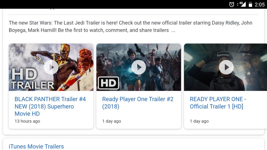 video carousels